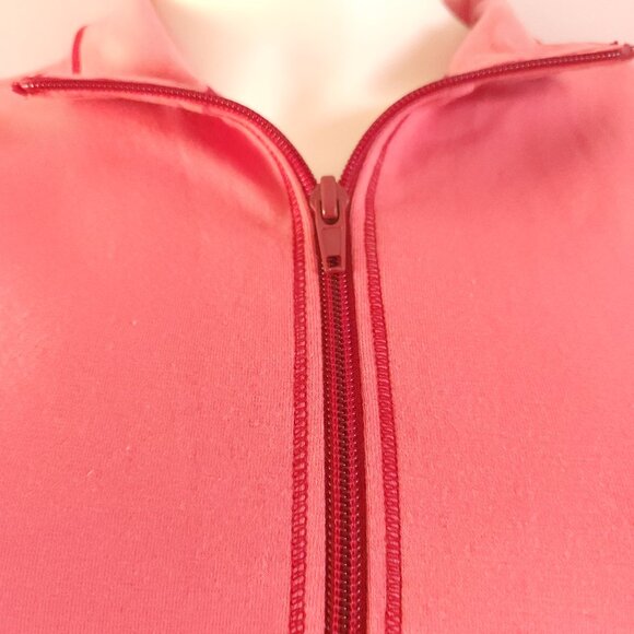 NWT Everywear by Danskin Pink Coral Stretch Zip Jacket Size L - Picture 4 of 10